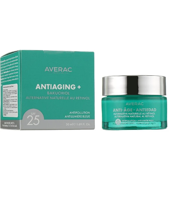 Averac - Дневной антивозрастной крем для лица Focus Anti-Aging Day Cream SPF25 50 мл back