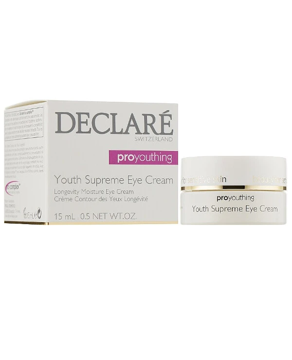 Declare - Крем от первых признаков старения для кожи вокруг глаз Pro Youthing Youth Supreme Eye Cream 15 мл back