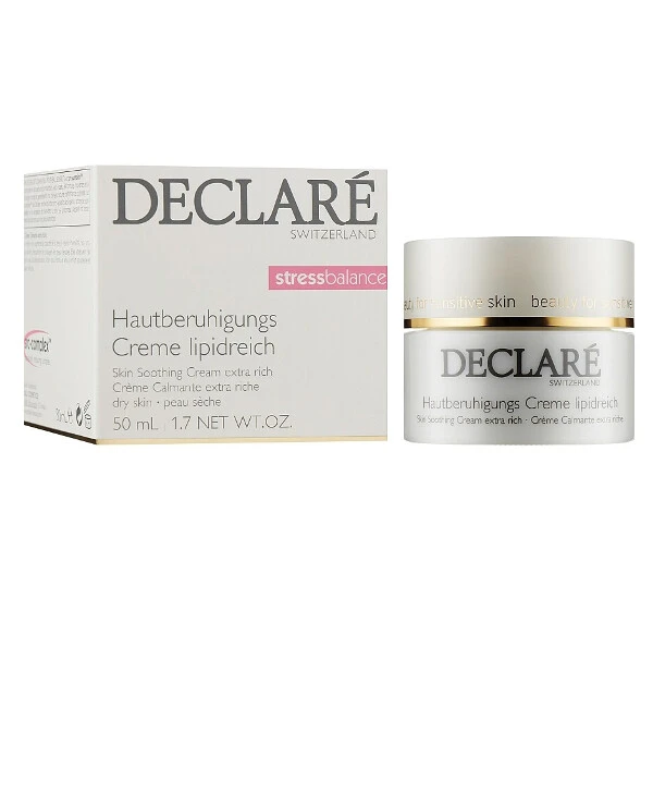 Declare - Успокаивающий питательный крем Skin Soothing Cream Extra Rich 50 мл back