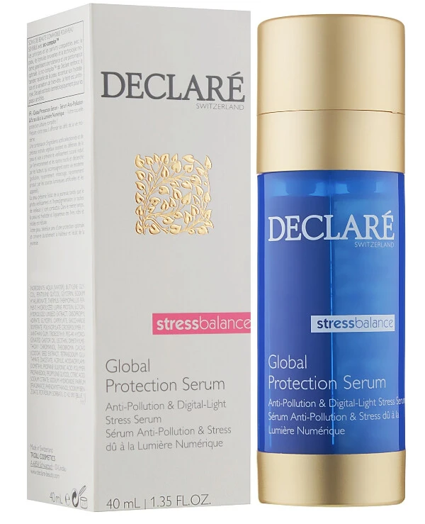 Declare - Двухфазная защитная антистресс сыворотка комплексного действия Stress Balance Global Protection Serum 20 мл х 2 шт