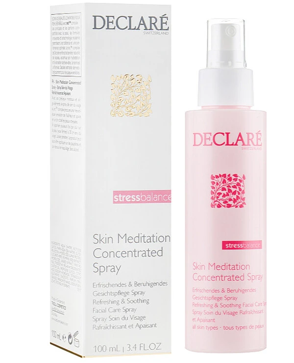 Declare - Термальная успокаивающая вода Stress Balance Skin Meditation Concentrated Spray 100 мл