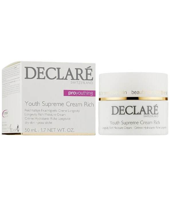 Declare - Питательный крем от первых признаков старения Pro Youthing Youth Supreme Cream Rich 50 мл back