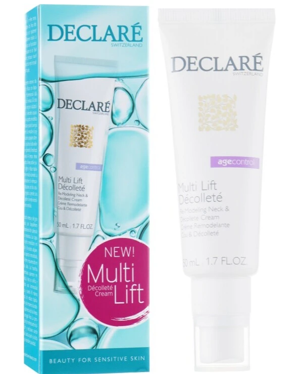 Declare - Ремоделирующий крем для шеи и декольте Age Control Multi Lift Decollete Re-Modeling Neck 50 мл
