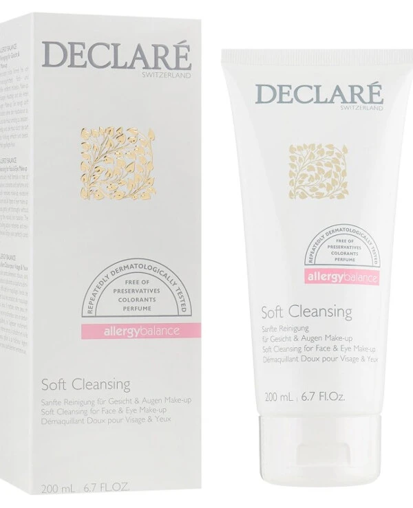 Declare - Мягкий гель для удаления макияжа Allergy Balance Soft Cleansing for Face & Eye Make-up 200 мл back