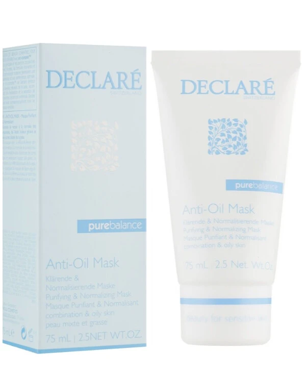 Declare - Антисептическая маска Pure Balance Anti-Oil Mask 75 мл back