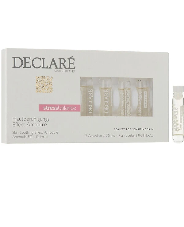 Declare - Концентрат в ампулах с успокаивающим эффектом Stress Balance Skin Soothing Effect Ampoule 2.5 мл х 7 шт