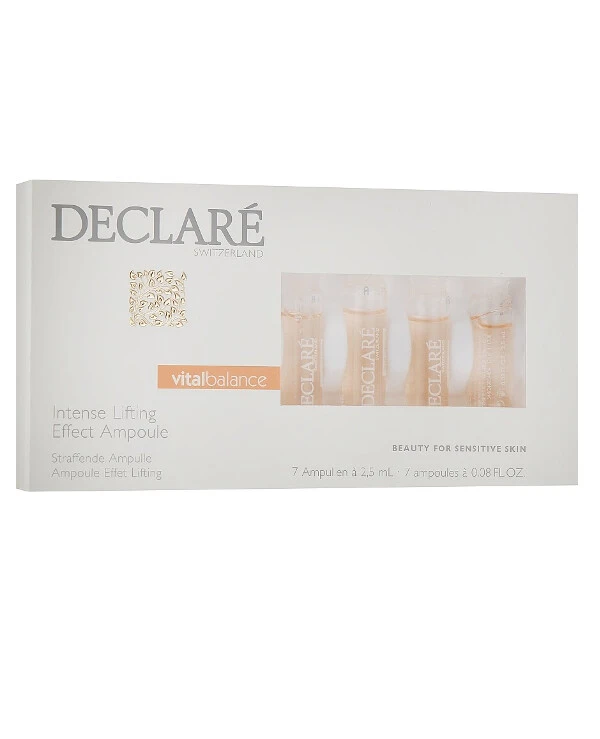 Declare - Концентрат в ампулах с лифтинговым эффектом Vital Balance Intense Lifting Effect Ampoule 2.5 мл х 7 шт