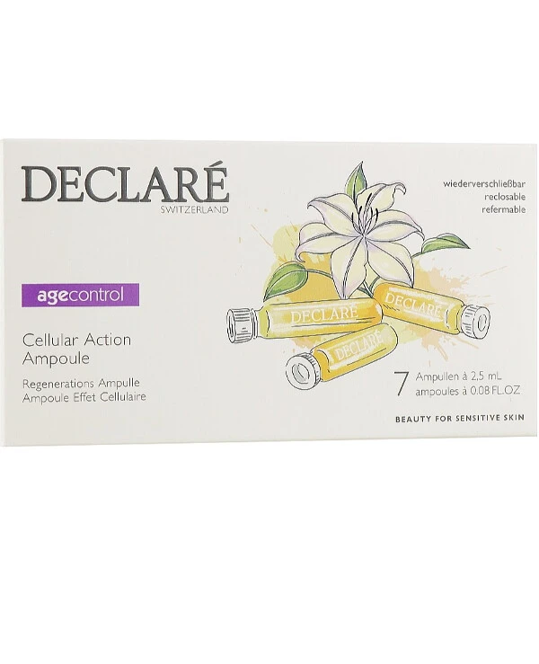 Declare - Интенсивный омолаживающий концентрат Age Control Cellular Action Ampoule 2.5 мл х 7 шт