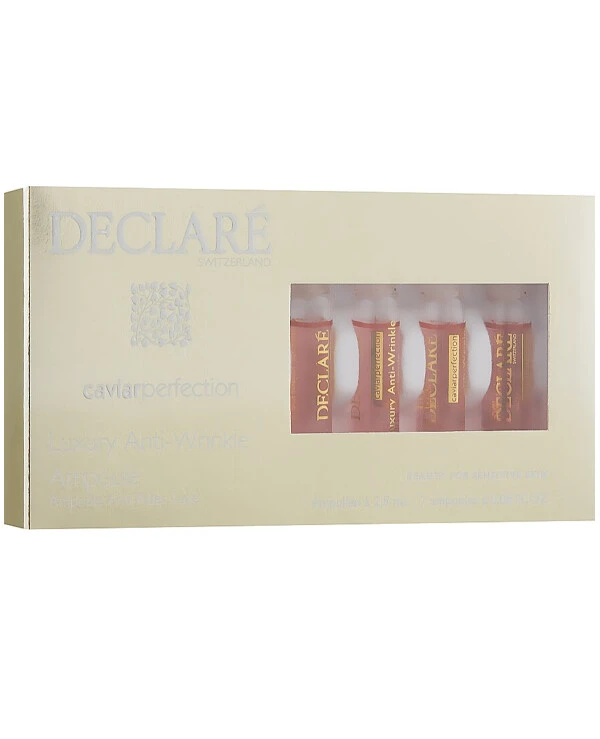 Declare - Восстанавливающий концентрат с экстрактом черной икры Caviar Perfection Luxury Anti-Wrinkle Ampoule 2.5 мл х 7 шт