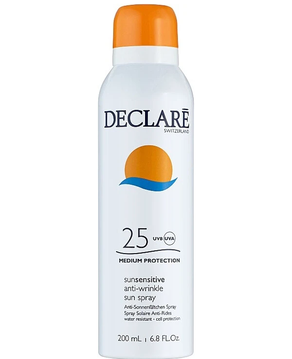 Declare - Солнцезащитный спрей от морщин Sunsensitive Anti-Wrinkle Sun Spray 200 мл