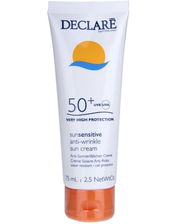 Declare - Солнцезащитный крем с омолаживающим эффектом Sun Sensitive Anti-Wrinkle Sun Protection Cream SPF 50 75 мл back