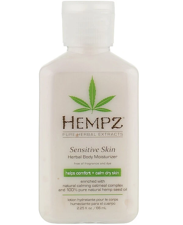 Hempz Рослинний зволожуючий лосьйон для чутливої шкіри | Hempz Herbal Moisturizer Lotion For Sensitive Skin цена, фото, купить