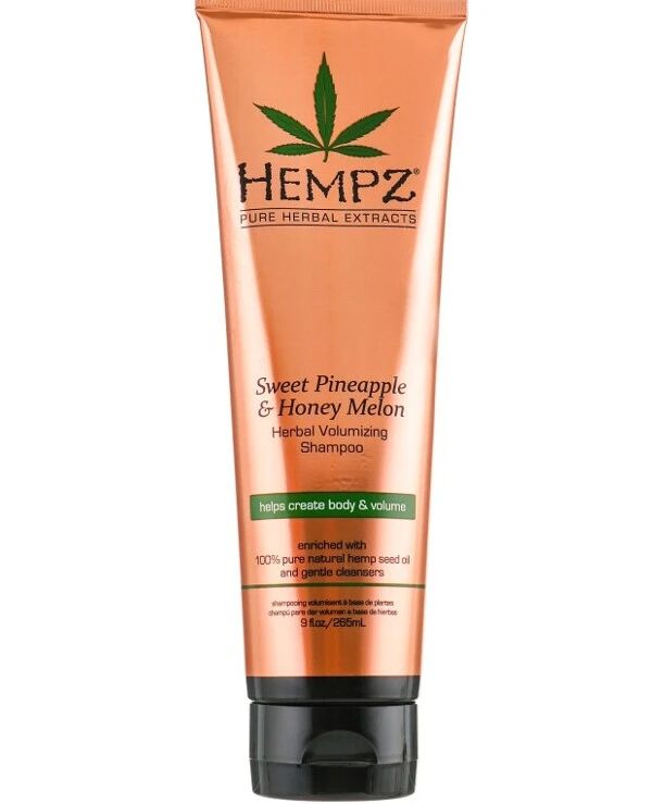 Hempz - Шампунь растительный для придания объема Ананас и медовая дыня Sweet Pineapple and Honey Melon Herbal Volumizing Shampoo 265 мл