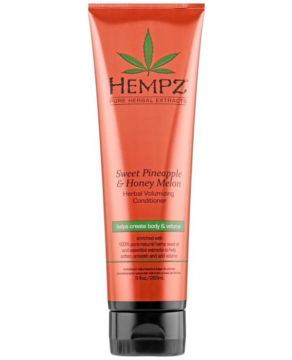 Hempz - Кондиционер растительный для придания объема Sweet Pineapple & Honey Melon Volumizing Conditioner 265 мл