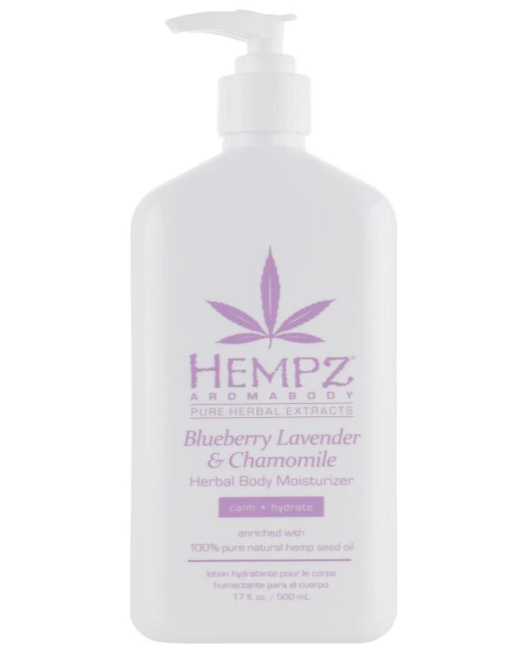 Hempz - Молочко для тела Черника Лаванда-Ромашка Blueberry Lavender & Chamomile Herbal Body Moisturizer 500 мл