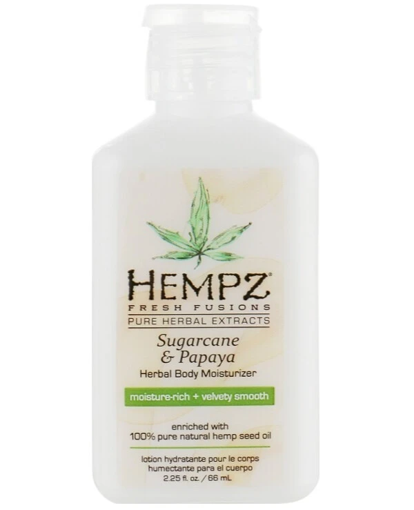 Hempz Молочко для тела Тростниковый сахар и Папайя | Sugarcane And Papaya Herbal Moisturizer Body фото, цена, купить