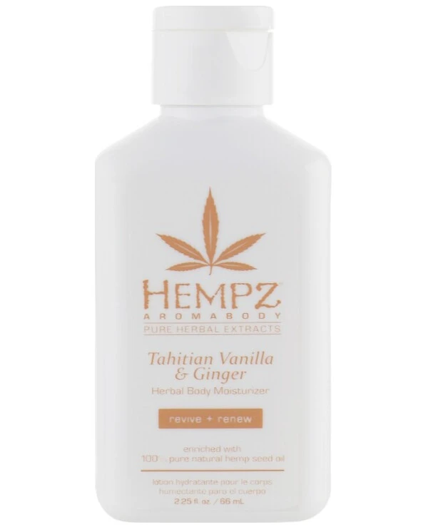 Hempz - Молочко для тела Имбирь и ваниль Tahitian Vanilla & Ginger Herbal Body Moisturizer 66 мл