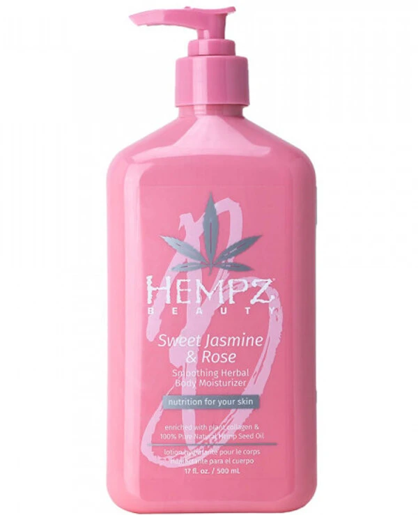 Hempz Молочко для тела Жасмин-роза | Sweet Jasmine & Rose Collagen Infused Herbal Body Moisturizer фото, цена, купить