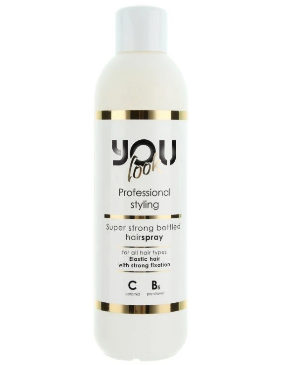 You Look - Жидкий лак для волос суперсильной фиксации Super Strong Bottled HairSpray 1000 мл