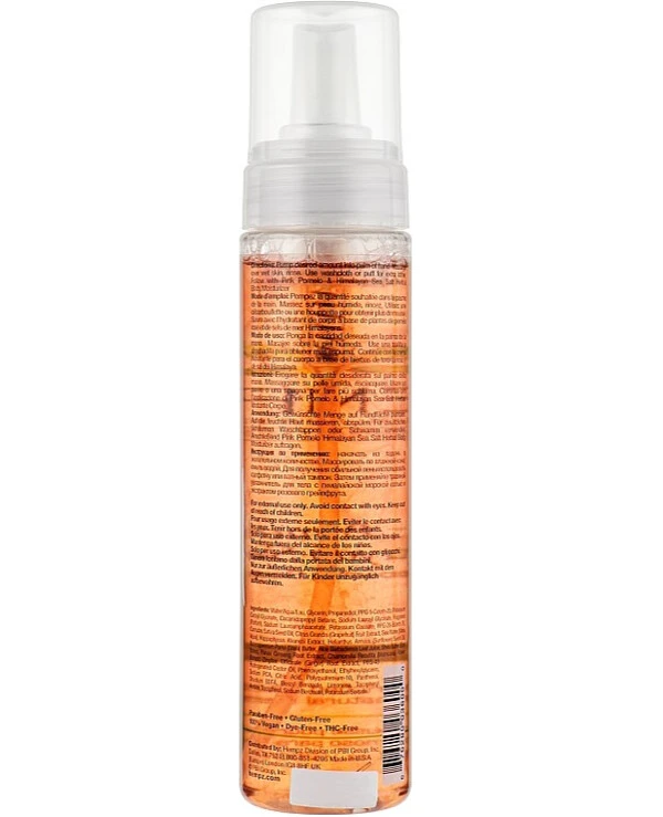 Hempz - Гель-мусс для душа Помело и Гималайская соль Pink Pomelo & Himalayan Sea Salt Herbal Foaming Body Wash  back