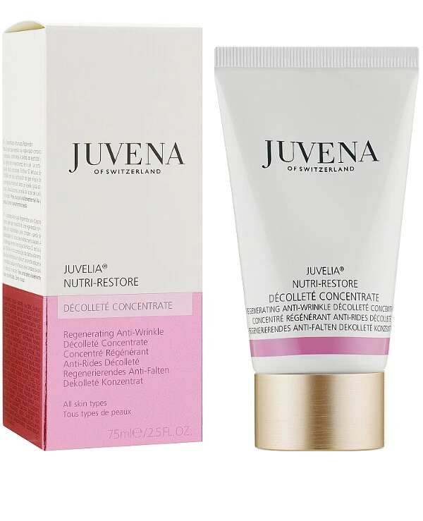 Juvena - Концентрат питательный омолаживающий для шеи и декольте Juvelia Nutri Restore Decollete Concentrate 75 мл