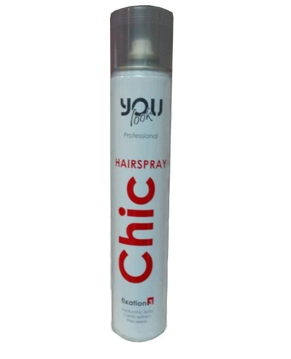 You Look - Лак для волос суперсильной фиксации Hairspray Chic 500 мл