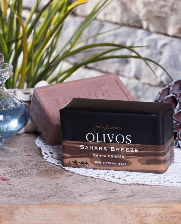 Olivos Natural olive soap "Breeze of the Sahara" | Natural olive soap Breeze Sahara2