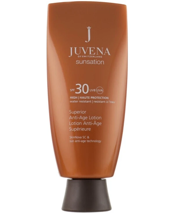 Juvena Антивозрастной солнцезащитный лосьон для лица SPF 30 | Sunsation Superior Anti-Age Lotion SPF 30 фото, цена, купить