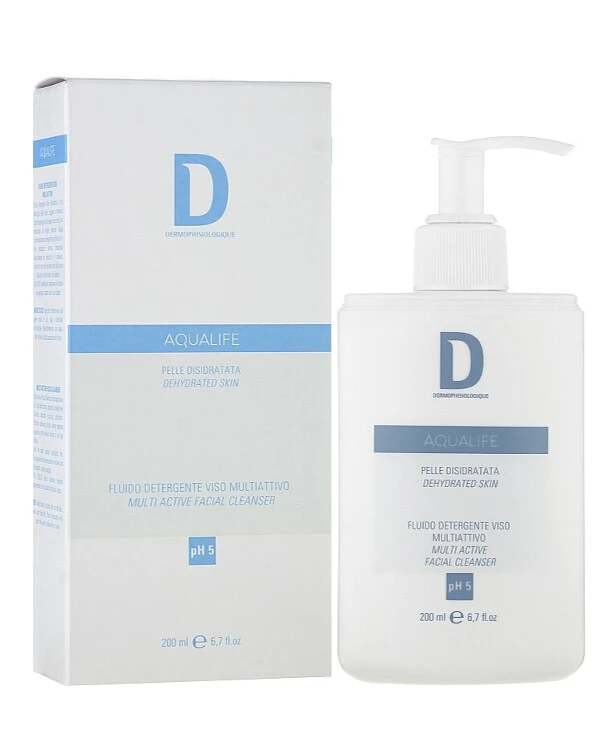 Dermophisiologique - Multi-active facial cleanser Aqualife Multi Active Facial Cleanser 200ml