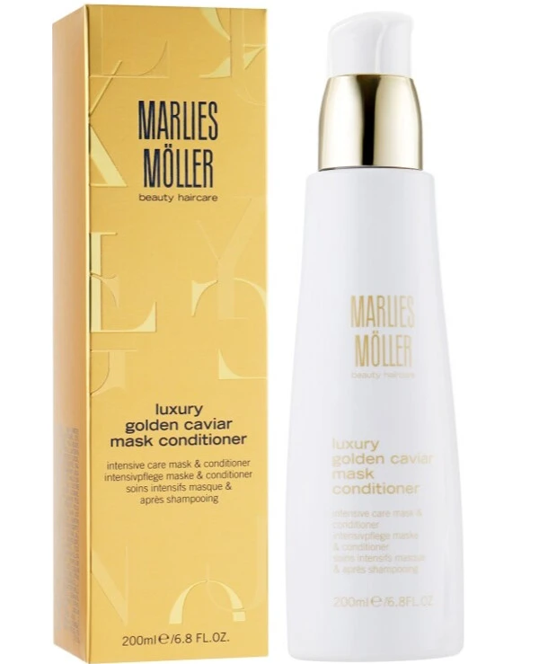 Marlies Moller Маска-кондиционер для волос с экстрактом черной икры | Luxury Golden Caviar Mask Conditioner фото, цена, купить