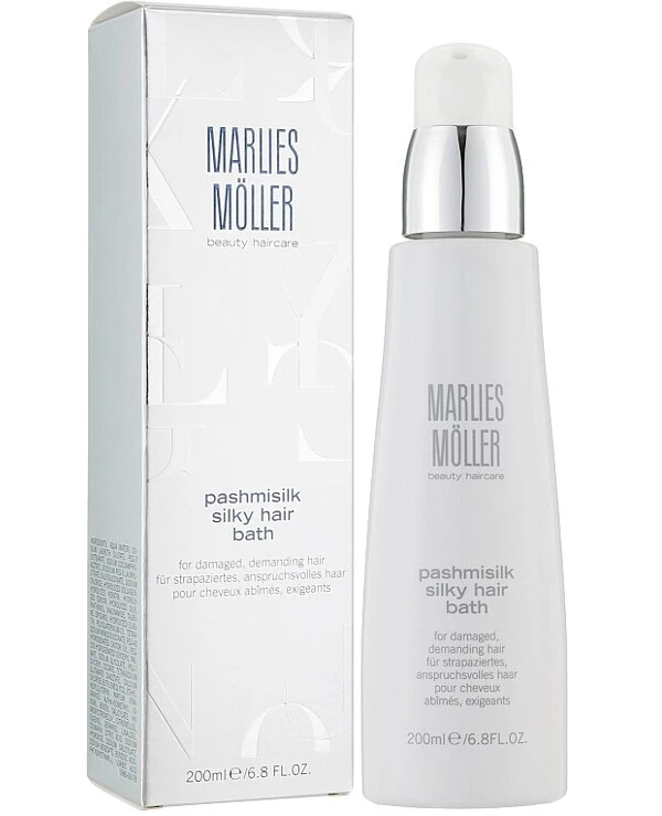 Marlies Moller - Интенсивный шелковый шампунь Pashmisilk Silky Hair Bath 200 мл