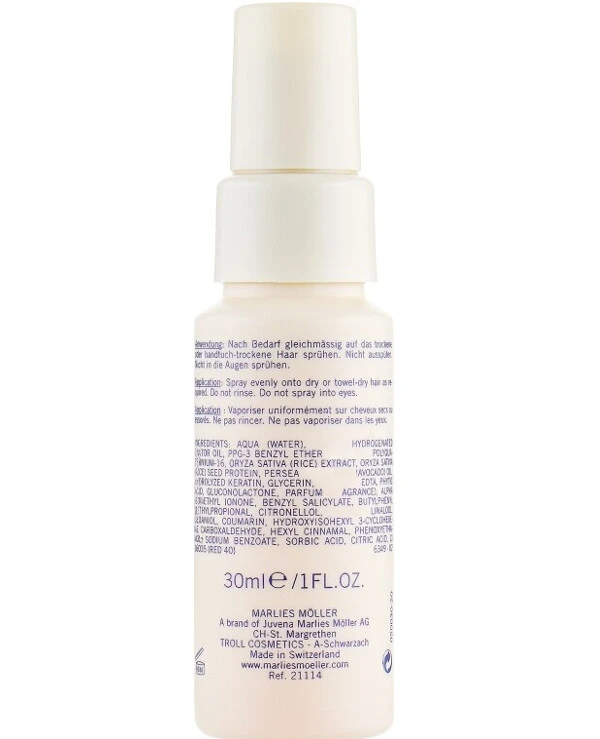 Marlies Moller - Кондиционер-спрей для окрашенных волос Brilliance Colour Seal 30 мл back