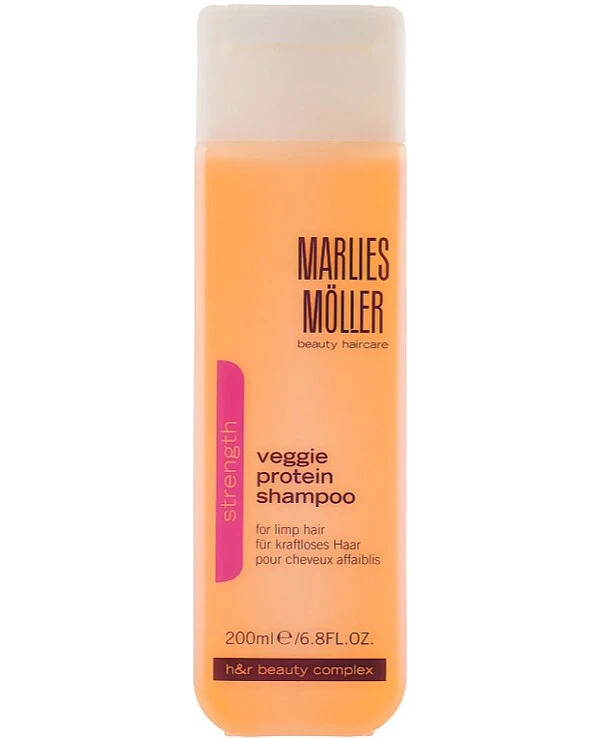Marlies Moller - Шампунь для ослабленных волос Strength Veggie Protein Shampoo 200 мл back