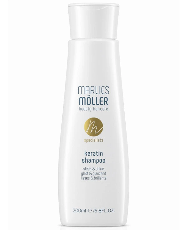 Marlies Moller - Шампунь с кератином гладкость и блеск Specialist Keratin Shampoo Sleek & Shine 200 мл