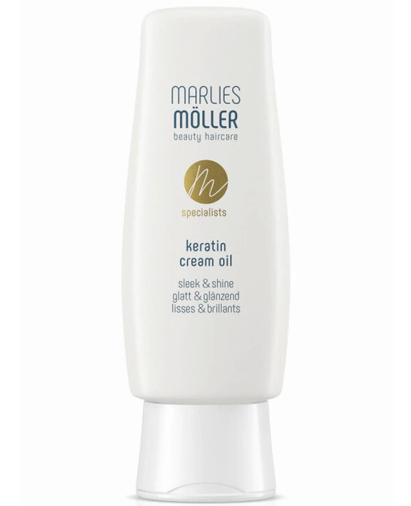Marlies Moller Крем-масло для волос с кератином Гладкость и блеск | Specialists Keratin Cream Oil Sleek And Shine фото, цена, купить