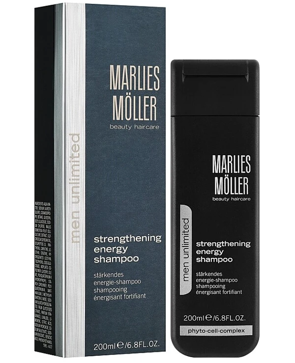 Marlies Moller - Укрепляющий шампунь Men Unlimited Strengthening Shampoo 200 мл back