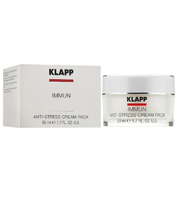 Klapp - Крем-маска для лица Анти-стресс Immun Anti-Stress Cream Pack 50 мл back