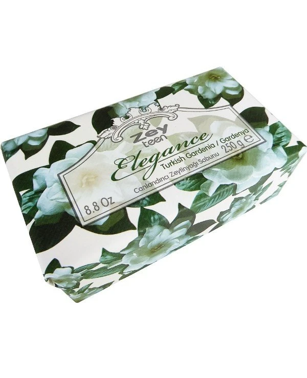 Olivos - Natural olive soap "Gardenia" ZeyTeen Elegance Turkish Gardenia 250 g