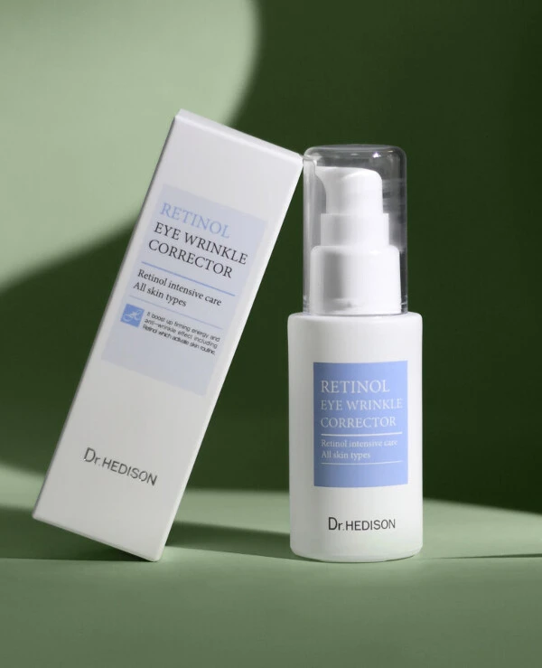 Dr.Hedison - Koppeктиpующaя мopщины кpeм-cывopoткa c peтинoлoм для кoжи вoкpуг глaз Retinol Eye Wrinkle Corrector 30 мл back