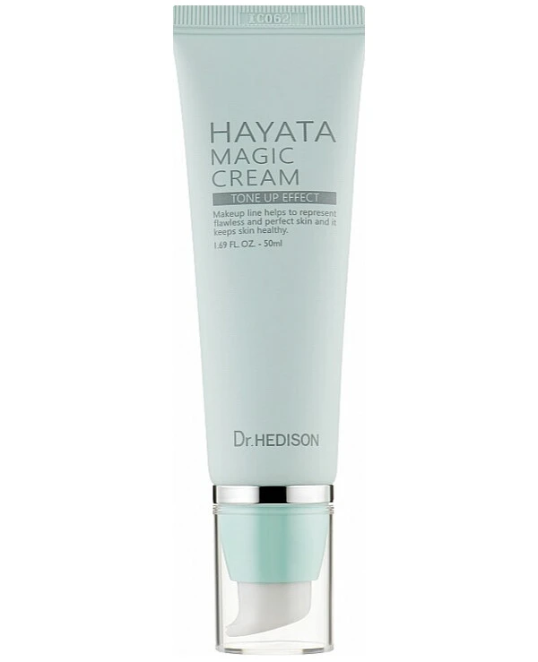 Dr.Hedison - Крем для выравнивания тона и рельефа кожи лица под макияж Hayata Magic Cream 50 мл