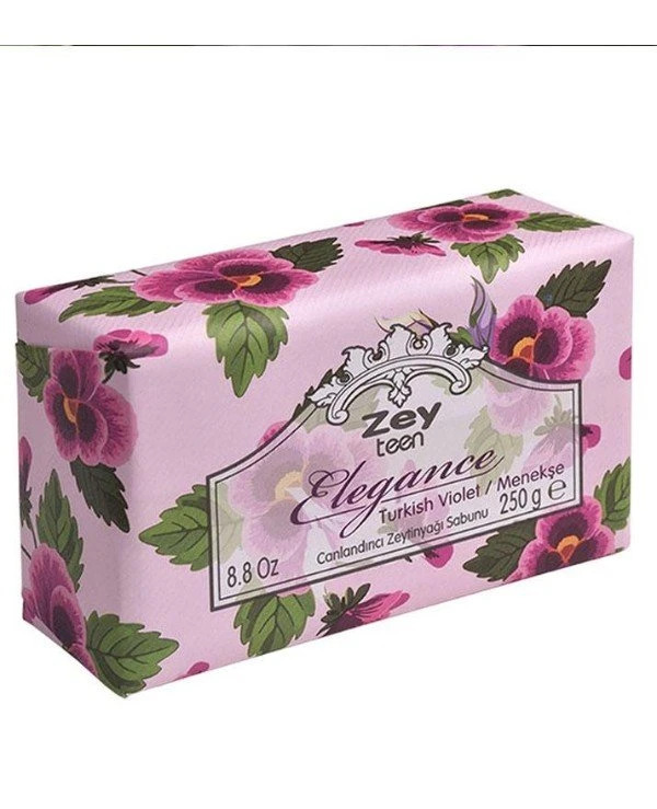 Olivos Natural olive soap "Violet" | Natural olive soap Violet2