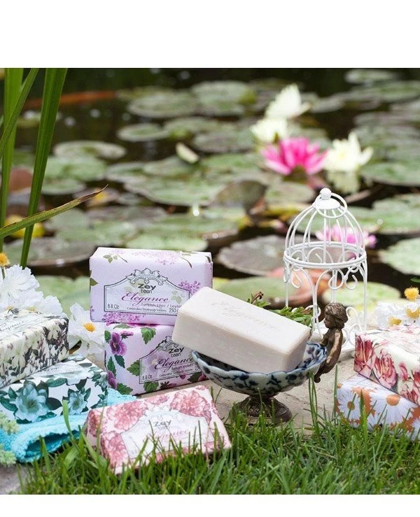 Olivos Natural olive soap "Violet" | Natural olive soap Violet4