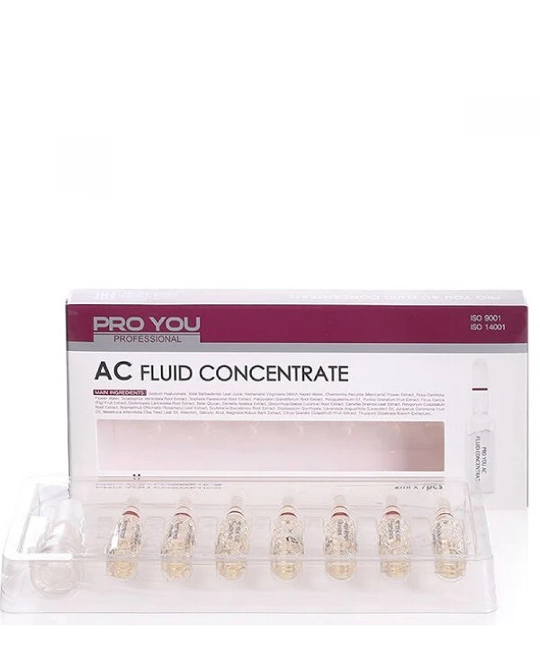 Pro You Professional - Fluid-concentrate anti-inflammatory Anti-acne AC Fluid Concentrate 7x2ml