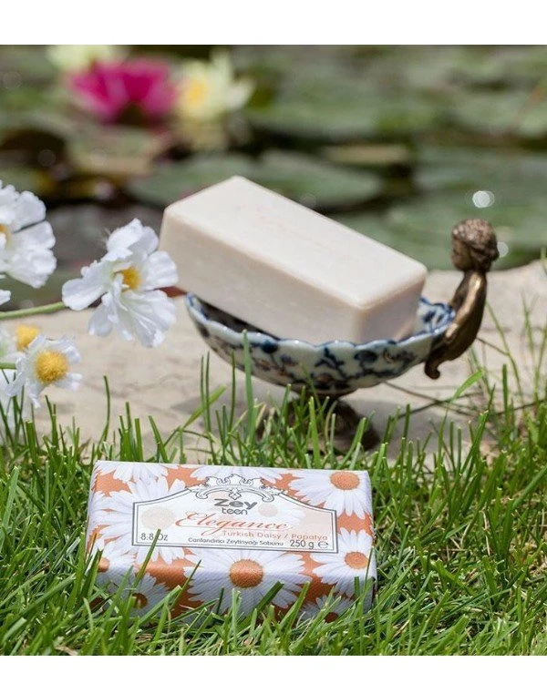 Olivos Natural Olive Soap "Daisy" | Natural Olive Soap Daisy3
