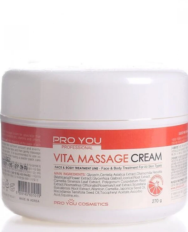 Pro You Professional Массажный крем с витаминами | Vita Massage Cream фото, цена, купить