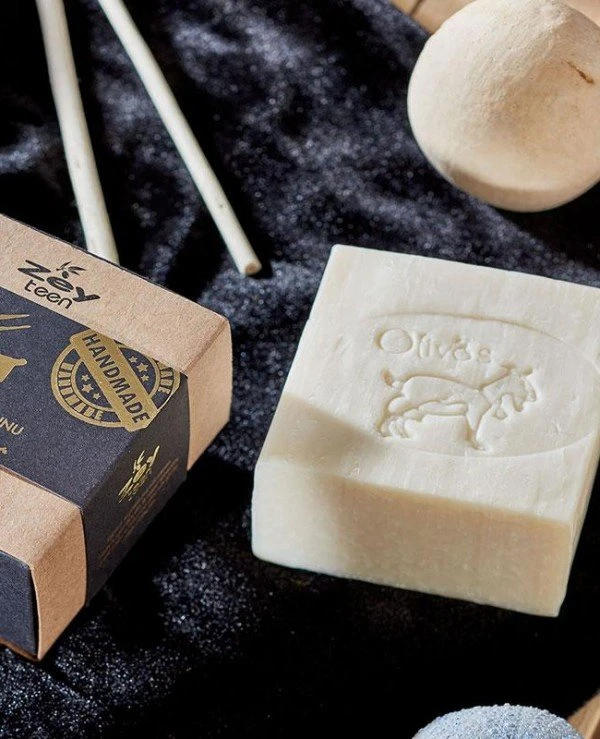 Olivos Natural Olive Soap "Donkey Milk" | Natural Olive Soap Donkey Milk2