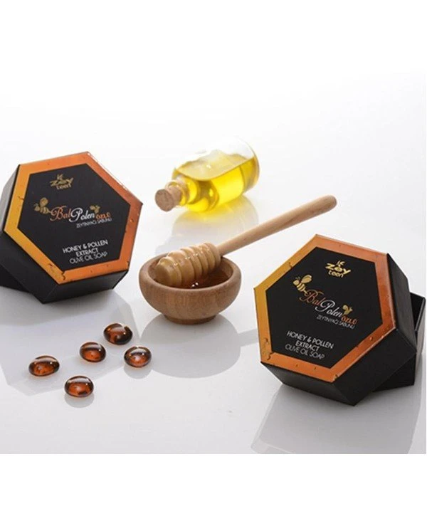 Olivos Natural olive soap "Honey and pollen" | Natural olive soap Honey and Pollen2