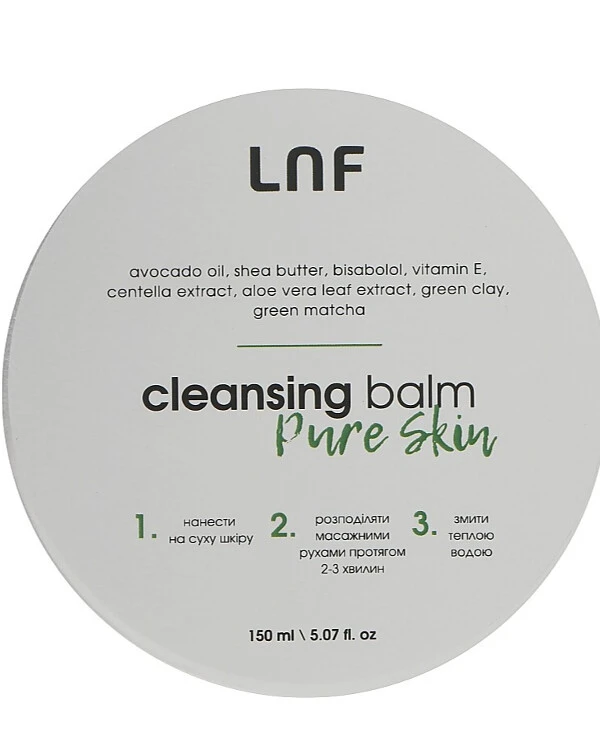 Luff - Бальзам для очищения пор с матчей и зеленой глиной Cleansing Balm Pure Skin 150 мл