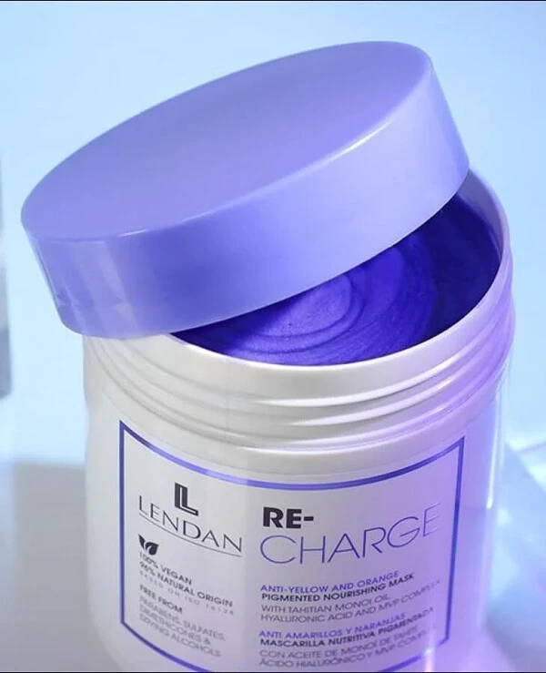 Lendan - Маска антижелтая Перезарядка Recharge Mask 500 мл back