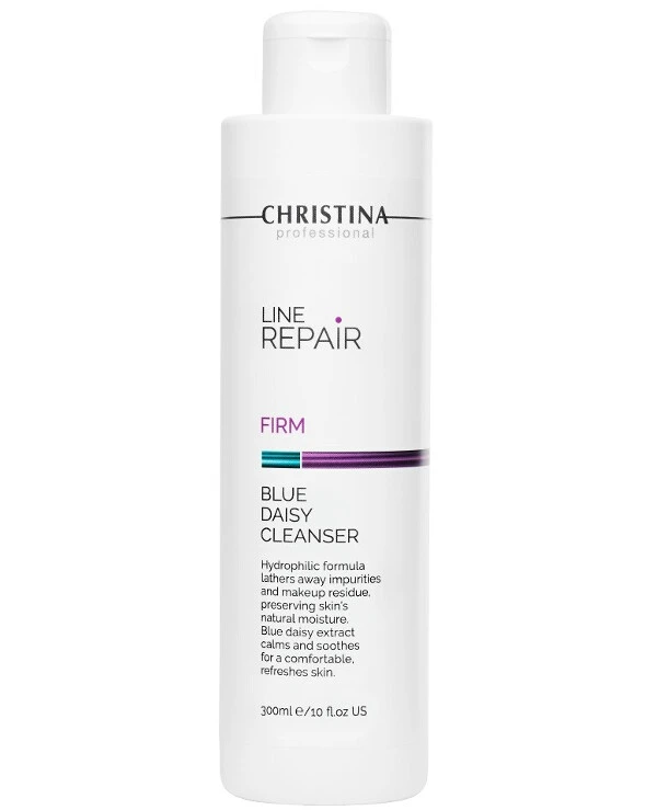 Christina - Гидрофильный гель Голубая маргаритка Line Repair Firm Blue Daisy Cleanser 300 мл
